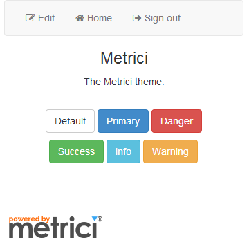 Metrici theme